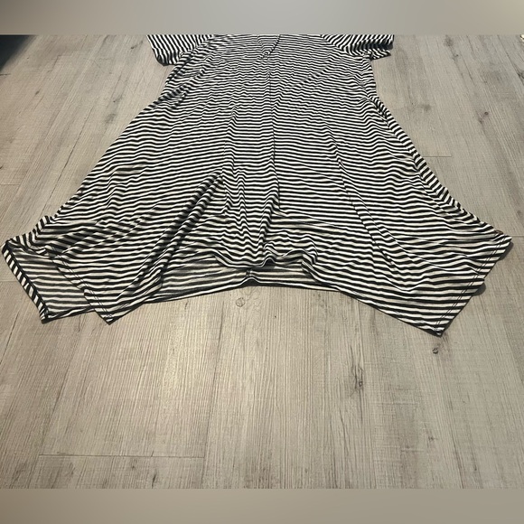 LIVI Lane Bryant Striped Hooded Dress - Picture 6 of 11